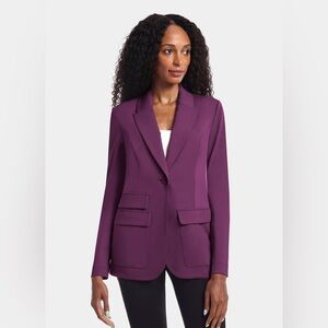 NWT Women’s CAPSULE 121 THE HAILEY BLAZER Plum Size Large